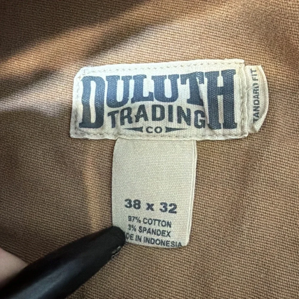 Duluth Trading Flex Fire Hose Pants Mens 38x32 Fits(36x30) standard Fit Stretch